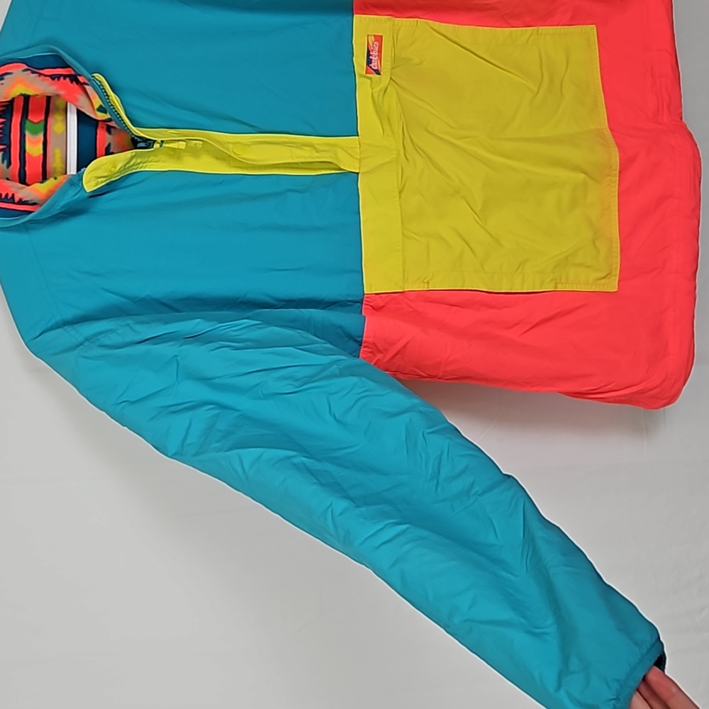 Chubbies Colorblock Aztec Fleece Reversible Jacket - Picture 3 of 7
